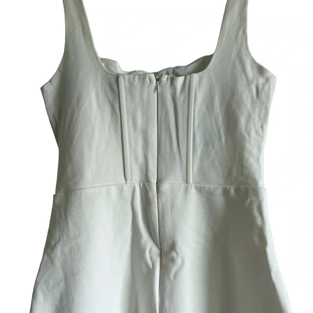 NEW Lulus Absolute Angel Ivory Sleeveless Corset Bodycon Mini Dress
